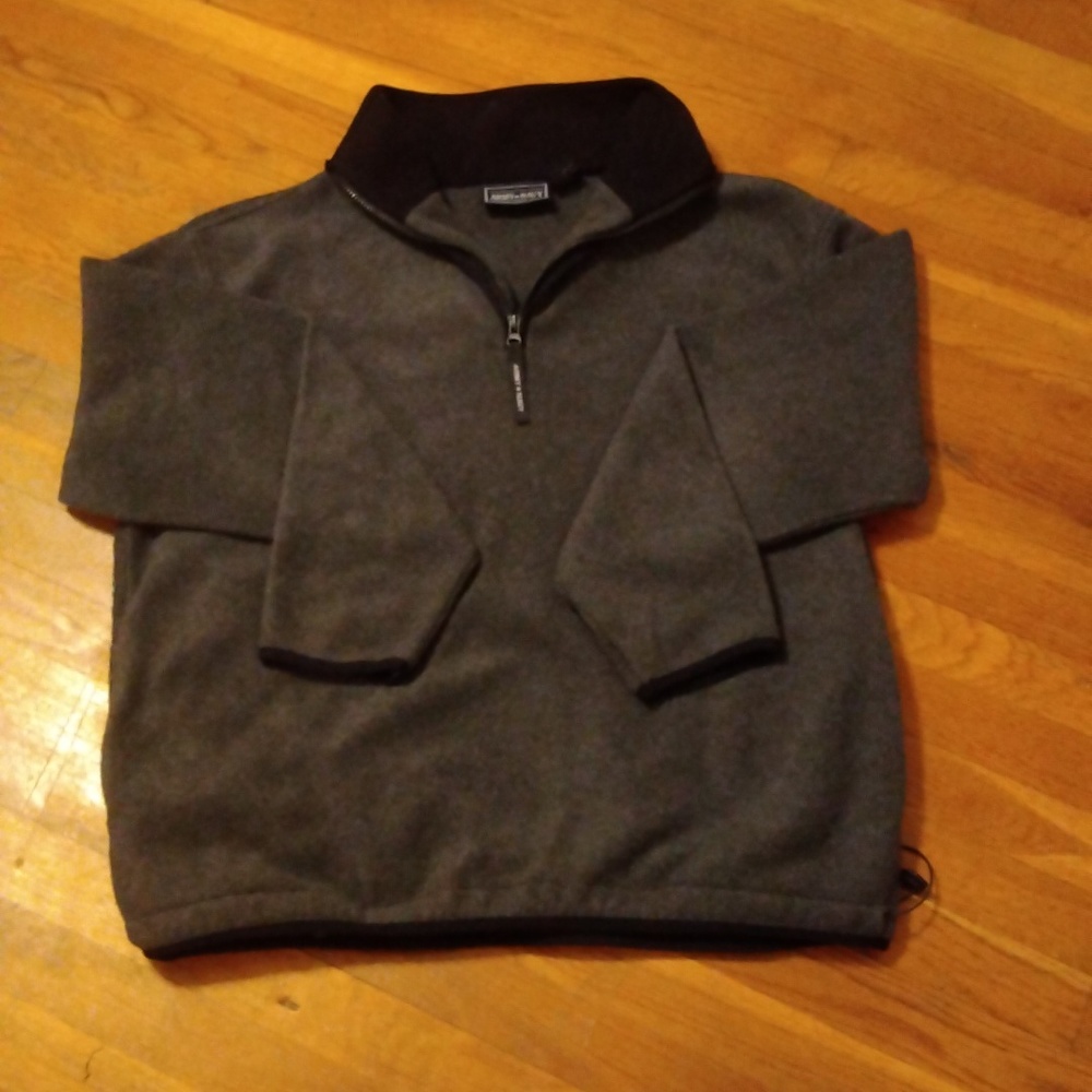 ARMY NAVY Pullover Fleece Half-Zip Mens Size XL